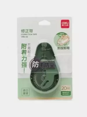   Корректирующая штрих-лента Deli 5 мм х 20 м  уп. блистер (Арт. - 2-20-VR) Ассортимент