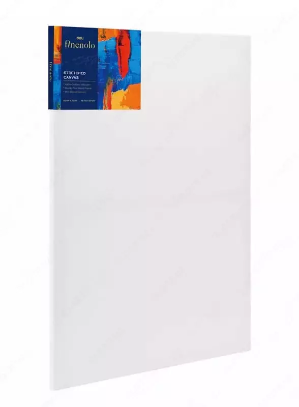 Deli zambildagi kanvas Finenolo  50 x 70 sm  paxta  280 g / m2  ortacha donali (Art. - 279-10-EC)