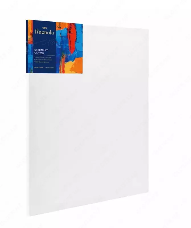 Deli zambildagi kanvas Finenelo  50 x 60 sm  paxta  280 g / m2  ortacha donali (279-9-EC mahsuloti)