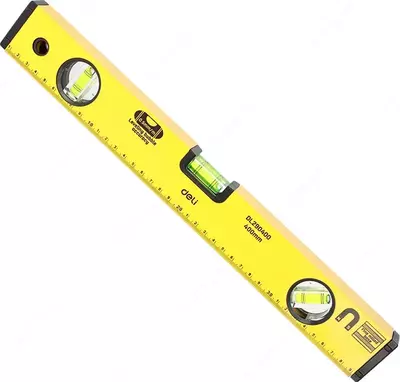 Deli Tools 400 mm pufakcha sathi (Mahsulot raqami EDL290400) Sariq