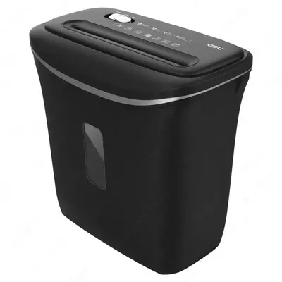  Qogoz maydalagich (tarmoq) Deli A4  80 Vt  6 varaq (9945-modda) Qora - 