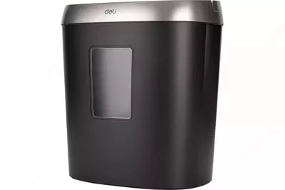  Qogoz maydalagich (tarmoq) Deli A4  5 varaq (9929-modda) Qora/kumush rang - 