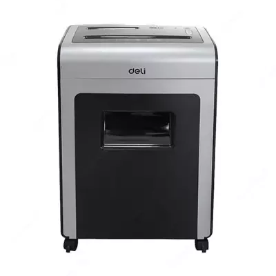  Уничтожитель бумаг (сетевой) Deli А4  255 Вт  6 л. (Арт. - 9914) Черный/серебристый - 