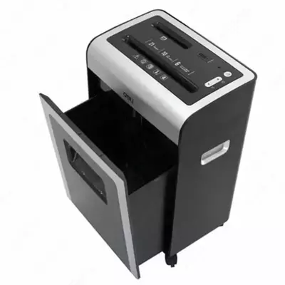   Уничтожитель бумаг (сетевой) Deli А4  255 Вт  6 л. (Арт. - 9914) Черный/серебристый