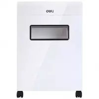 Qogoz maydalagich (tarmoq) Deli A4  190 Vt  8 litr. (Art. - 9911) Oq/qora