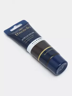 Deli EC75-RU 75 ml tubadagi akril bo‘yoq (jigarrang / Raw Umber)