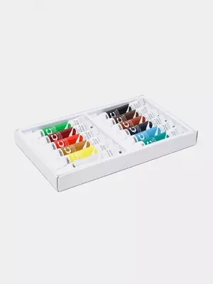 Deli C12-12 akril bo‘yoqlari 12 rang, 12 ml/tub