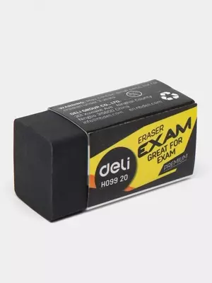 Ластик 09920 Deli (черный