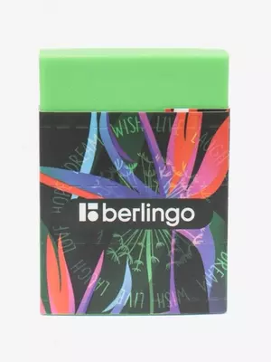 Ластик Berlingo "Jumble", Eco-PVC, картонный держатель, 45*32*11мм