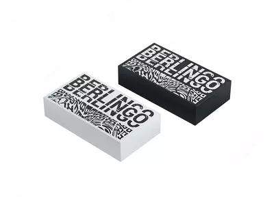 Ластик Berlingo "Monochrome", прямоугольный, 45*25*10мм