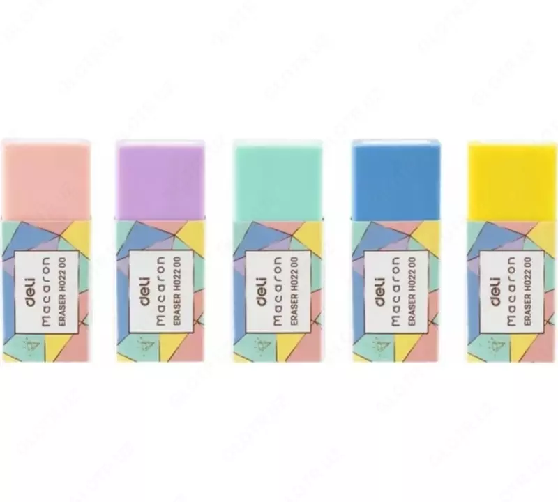 Ластик Deli Macaron EH02200, 50×20×11 мм
