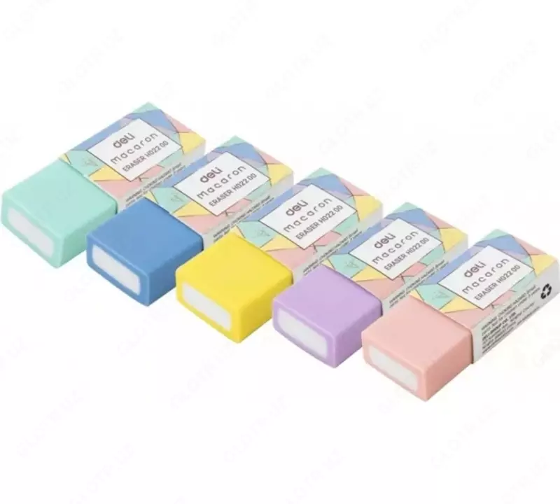 Ластик Deli Macaron EH02200, 50×20×11 мм