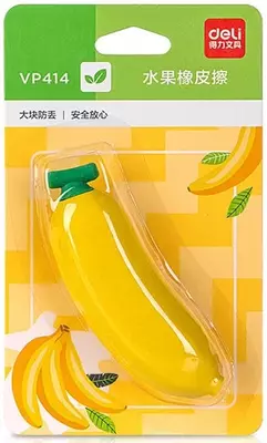 Deli VP414 54×23×16 mm banan shaklidagi o‘chirg‘ich