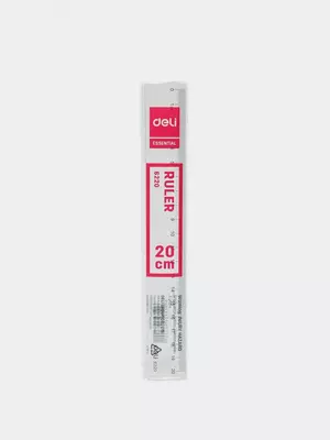 Линейка 20см Deli