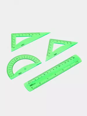Линейки в наб. 4шт Pioneer 00602 Deli