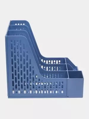 Лоток вертикальный 3отд. 9843 (сн) Deli