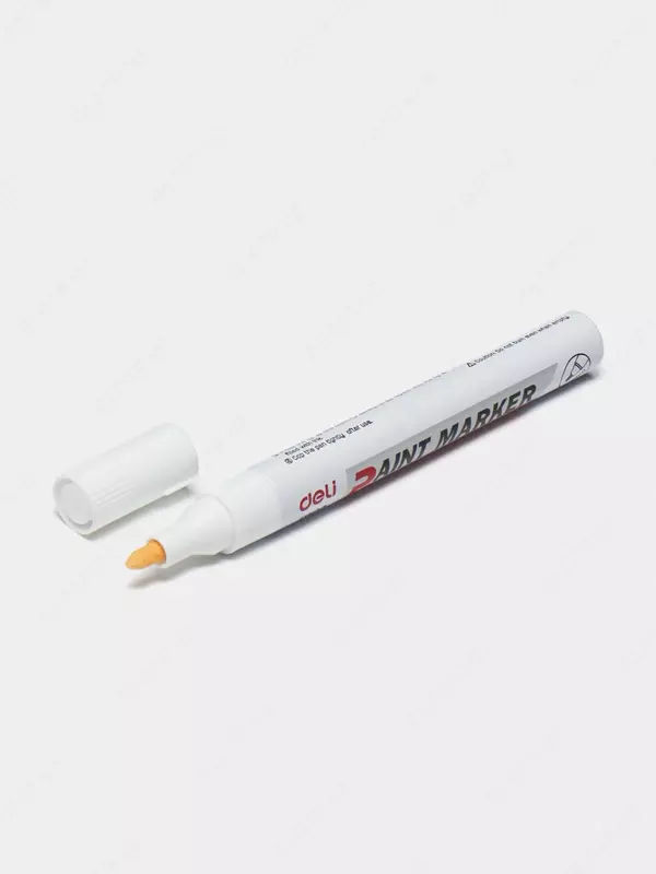 Маркер Paint U500-WH (бл) Deli
