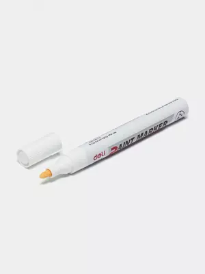 Маркер Paint U500-WH (бл) Deli