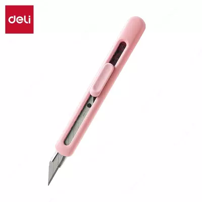 Нож канцелярский 9мм 30гр (рз) EM411 Deli