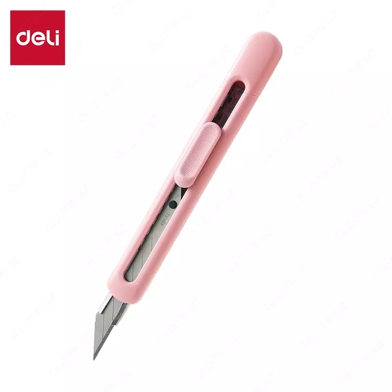 Нож канцелярский 9мм 30гр (рз) EM411 Deli