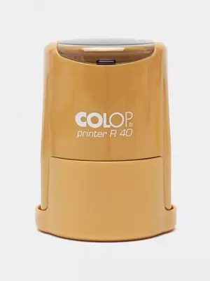 Оснастка Printer R40N (жл-золотой/сн) Colop (круглая