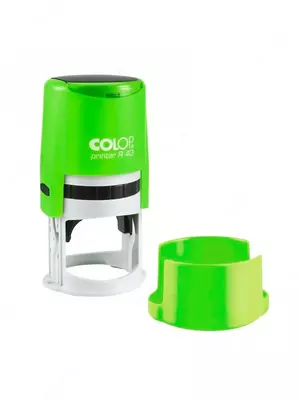 Оснастка Printer R40N (неон-зл/сн) Colop (круглая)