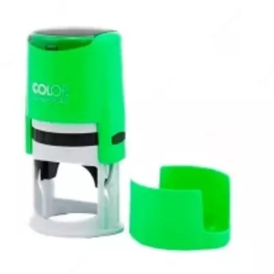 Оснастка Printer R40N (неон-зл/сн) Colop (круглая)