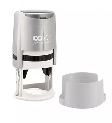 Оснастка Printer R40N (серебро/сн) Colop (круглая)
