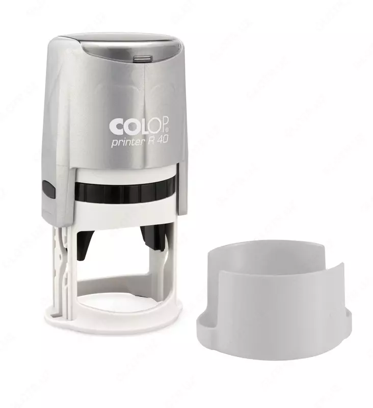 Оснастка Printer R40N (серебро/сн) Colop (круглая)
