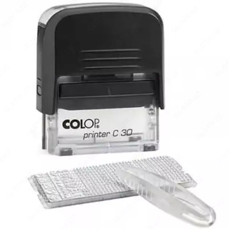 Оснастка Printer С50 с крышкой (чр/сн) Colop, 30*69 мм.