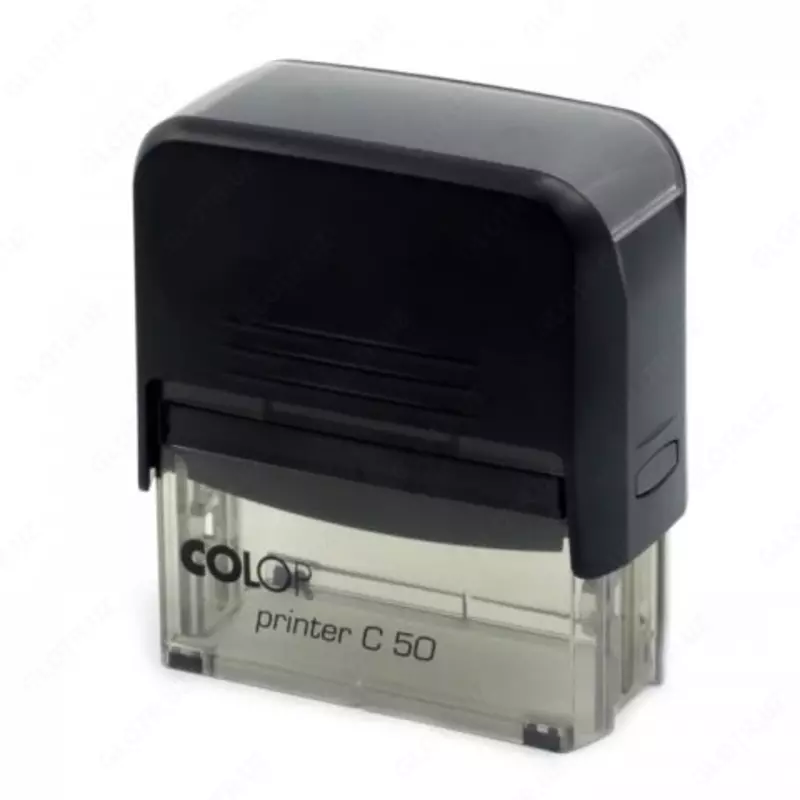 Оснастка Printer С50 с крышкой (чр/сн) Colop, 30*69 мм.