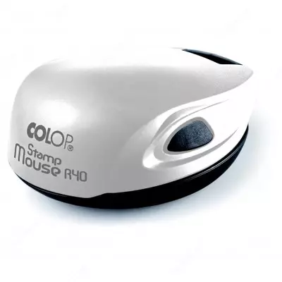 Оснастка Stamp Mouse R40 (хром/сн) Colop (круглая)