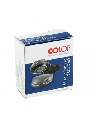 Оснастка Stamp Mouse R40 (хром/сн) Colop (круглая)