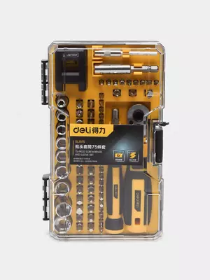 Отвертки прецизионные в наб. 75шт DL3575 Deli