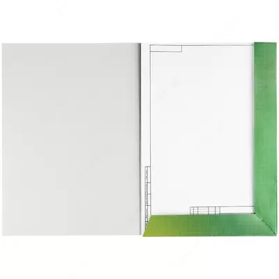 Папка для черчения ArtSpace, 10л., А3, с вертикальной рамкой, 160г/м2