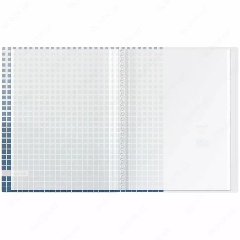 Папка с 20 вкладышами Berlingo "Squares" А4, 17мм, 600мкм, с внутр. карманом, с рисунком