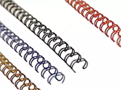 Пружина для перепл. мет. 12,7мм 100шт (бл) Bindi