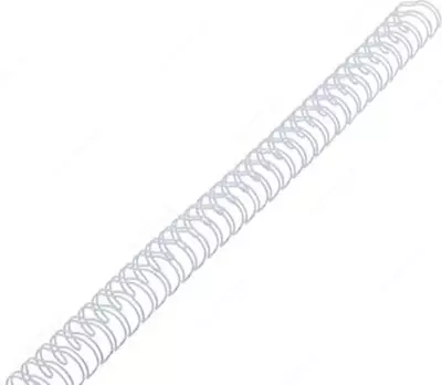 Пружина для перепл. мет. 6,4мм 100шт (бл) Bindi