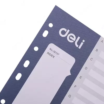 Разделитель пласт. цв. 12мес. 5725B Deli
