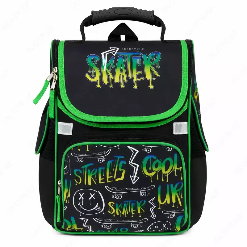 Ранец ArtSpace Junior "Skater" 37*28*21см, 1 отделение, 3 кармана, анатомическая спинка