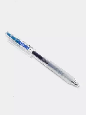 Ручка гелевая 0,5мм EG235-BL (сн) Deli