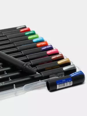 Ручка гелевая Pentonic Gel 0.6-1.0мм 12 цв. Linc в блистере