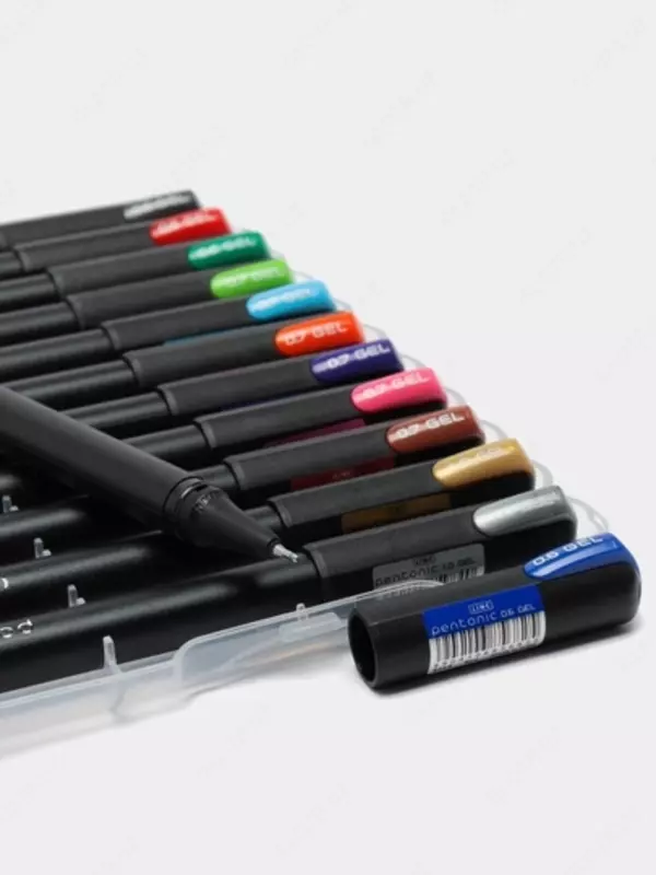Ручка гелевая Pentonic Gel 0.6-1.0мм 12 цв. Linc в блистере