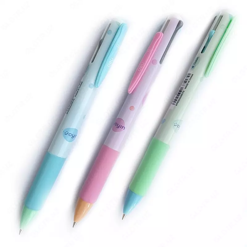 Ручка шариковая 0,7мм EQ150-BK (чр) Deli