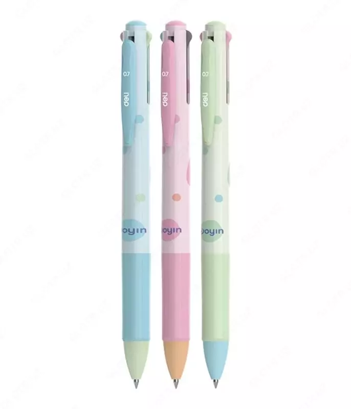 Ручка шариковая 0,7мм EQ150-BK (чр) Deli