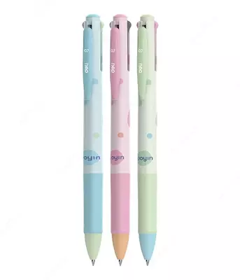 Ручка шариковая 0,7мм EQ150-BK (чр) Deli