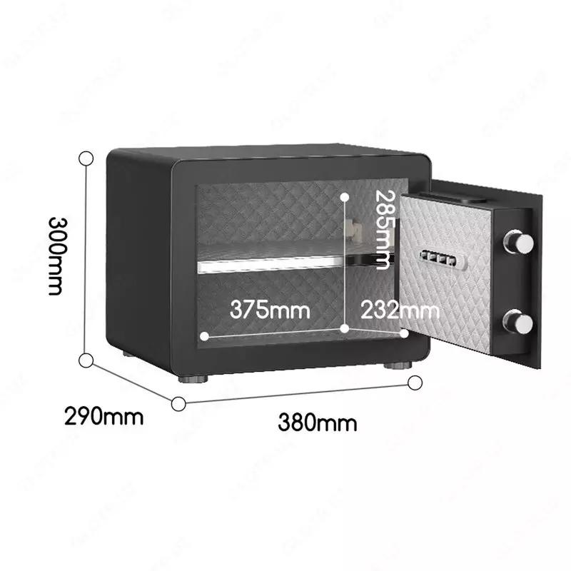 Сейф 300*380*290 ET570 Deli