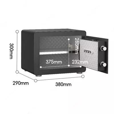 Сейф 300*380*290 ET570 Deli