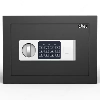 Сейф H200*W310*D220 (чр) AE680 Deli