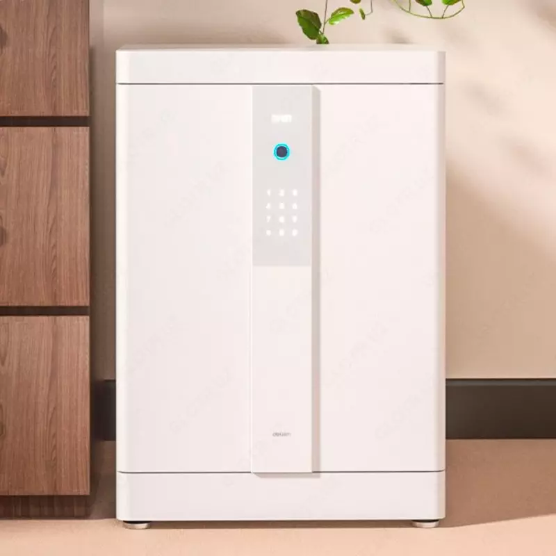 Сейф H600*W380*D360 с отпечатком (бл) 4026 Deli